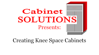 Create Knee Knee Space Cabinets