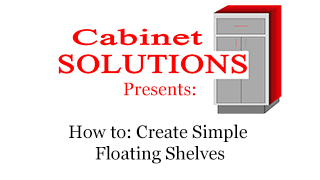 How to Create Simple Floating Shelves